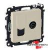 Legrand Valena Life TV csatlakozaljzat + RJ45 Cat. 6 UTP al