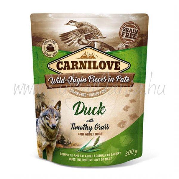 Carnilove Adult tasakos Paté - kacsa mezei komócsinnal 300g