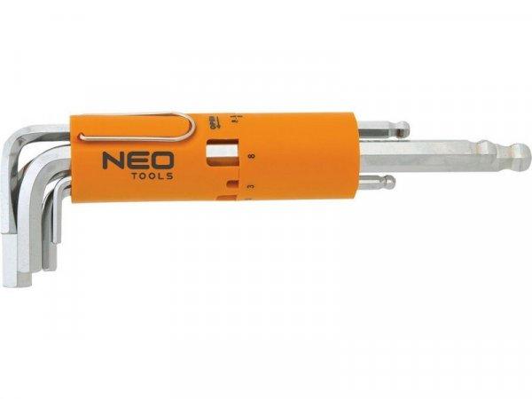 Imbuszkulcs Készlet Neo 09-523 2.5-10 mm, 8 Részes