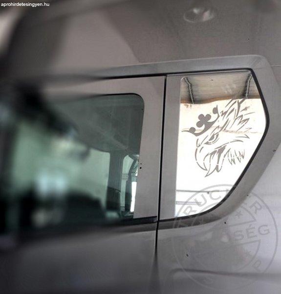Scania S / R inox ablak dísz párban