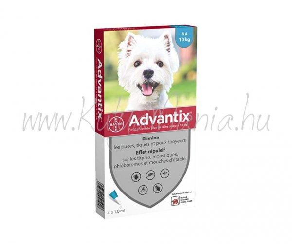 Advantix® spot on 4-10 kg közötti kutya