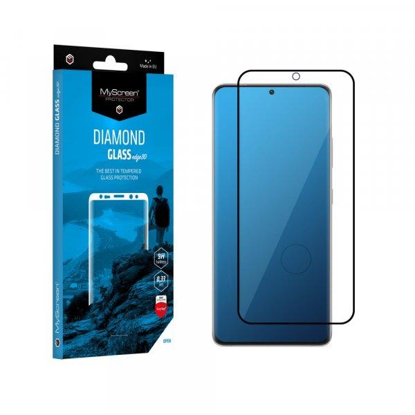 MyScreen Diamond Glass edge3D - Xiaomi Mi 10 / Mi 10 Pro teljes képernyős
kijelzővédő üvegfólia fekete (9H)