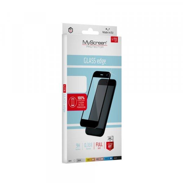MyScreen Lite Glass Edge Full Glue - Huawei P40 kijelzővédő üvegfólia
fekete (9H)