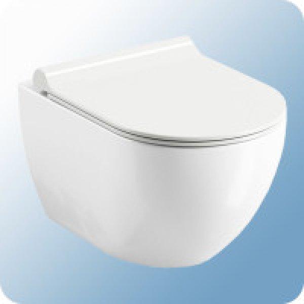 Ravak WC Uni Chrome RimOff perem nélküli fali WC csésze 360x510x350mm