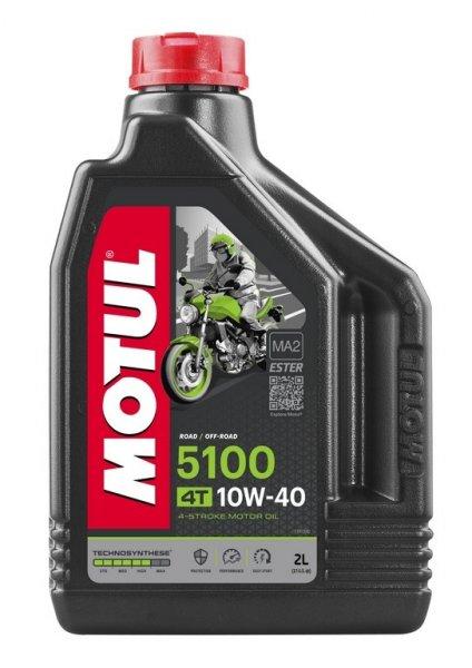 MOTUL 5100 4T 10W40 Motorkerékpár olaj 2 Liter