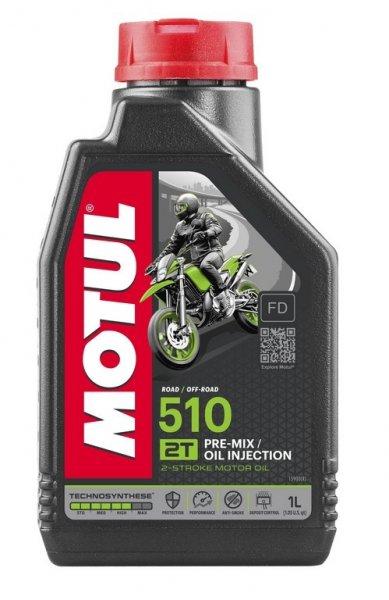 MOTUL 510 2T 1 Liter Félszintetikus motorkerékpár olaj