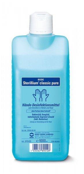 Hartmann Sterillium Classic Pure 1000ml illat-és színezőanyagmentes 1db