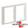 Legrand Valena Life ketts keret 2x2P+F csatlakozaljzathoz 