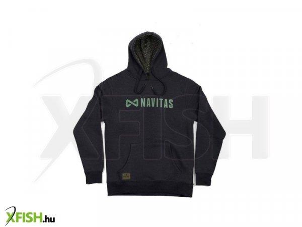 Navitas Core Hoody Kapucnis Fekete Pulóver M