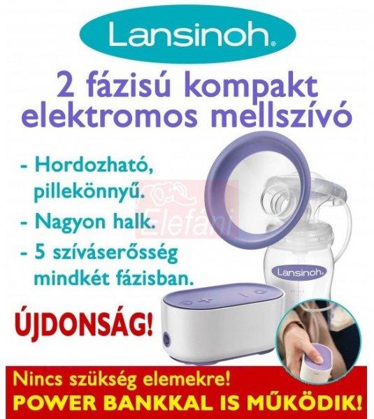 Lansinoh 2 fázisú kompakt elektromos mellszívó (Higiéniai,
egészségvédelmi termék)