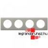 Legrand Cline ngyes keret szrke gyngy, Legrand 066604