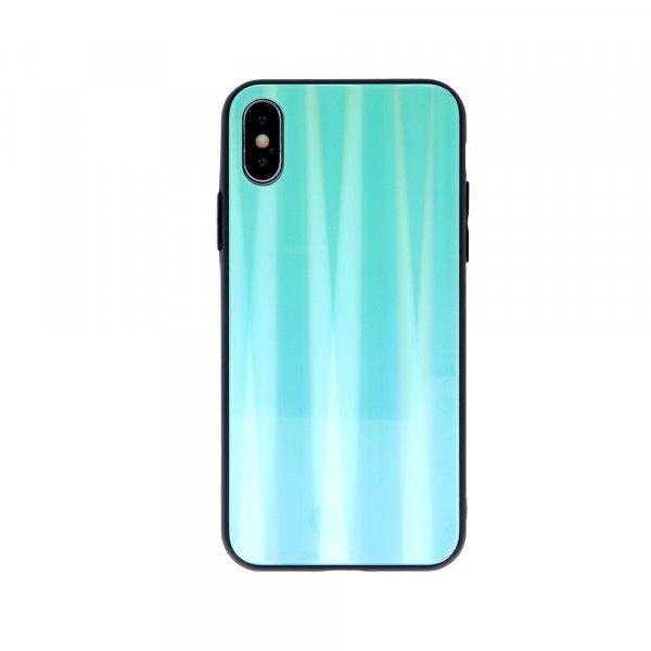 Rainbow szilikon tok üveg hátlappal - Samsung A105 Galaxy A10 / M10 (2019) neo
- menta