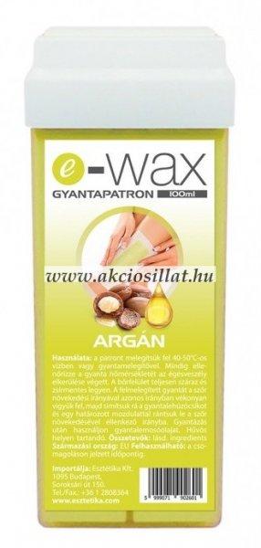 E-Wax Gyantapatron Argán széles görgőfejjel 100ml