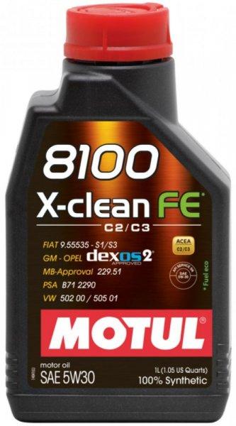 MOTUL 8100 X-CLEAN EFE 5W30 1L 