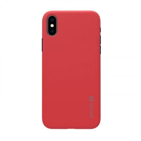 Editor Color fit Huawei Y5 (2018) / Honor 7s piros szilikon tok csomagolásban