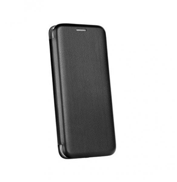 Forcell Elegance Huawei P Smart (2020) oldalra nyíló mágneses könyv tok
szilikon belsővel fekete