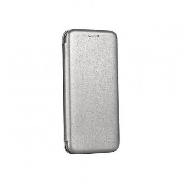 Forcell Elegance Samsung A605 Galaxy A6 Plus oldalra nyíló mágneses könyv
tok szilikon belsővel szürke