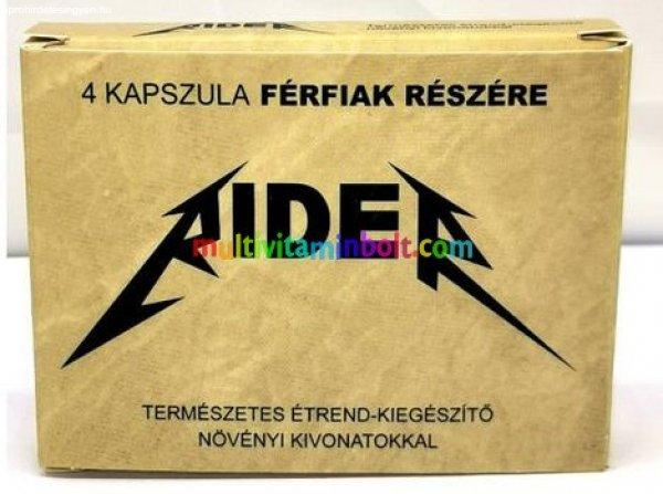 Rider 4 db kapszula - potencia növelése, vágyfokozás természetes
összetevőkkel, férfiaknak