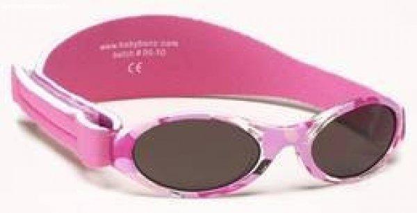 Baby Banz Camo gyermek napszemüveg - Pink