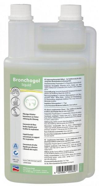 Bronchogol folyadék 1000ml, folyékony gyógynövény koncentrátum
légzőszerv immunitás támogató