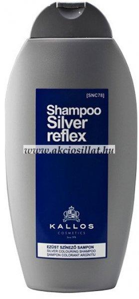 Kallos Silver Reflex hamvasító sampon ősz hajra 350ml