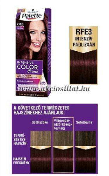 Schwarzkopf Palette Intensive Color Creme RFE3 Intenzív Padlizsán
krémhajfesték