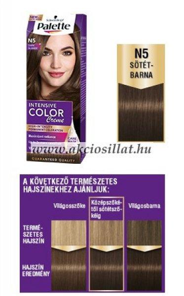 Schwarzkopf Palette Intensive Color Creme N5 Sötétszőke krémhajfesték