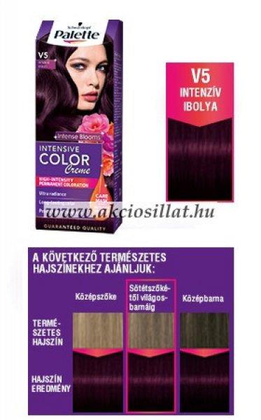 Schwarzkopf Palette Intensive Color Creme V5 Intenzív Ibolya krémhajfesték