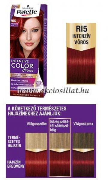 Schwarzkopf Palette Intensive Color Creme R15 Intenzív Vörös krémhajfesték