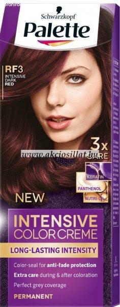 Schwarzkopf Palette Intensive Color Creme RF3 Intenzív Sötétvörös
krémhajfesték