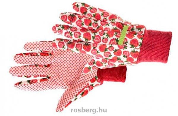 FRESH FRUIT textil kesztyű pöt piros 8