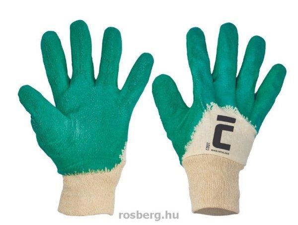 MV COOT mártott latex kesztyű latex 8, 10,