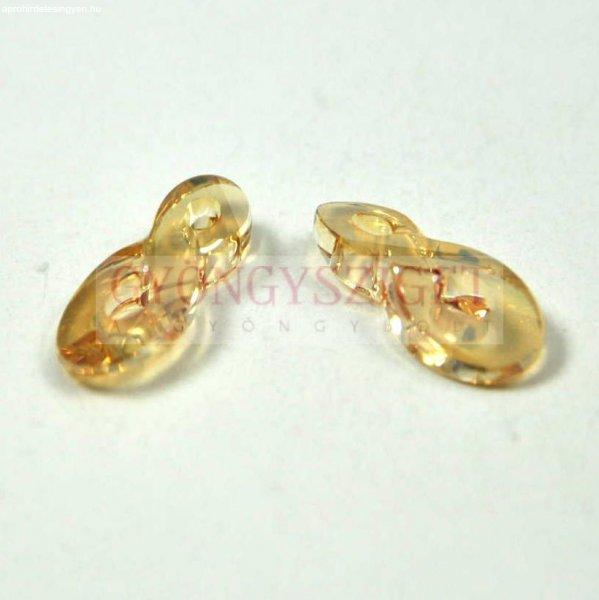 Swarovski - 6792 - Infinity Medál - Crystal Golden Shadow - 18mm