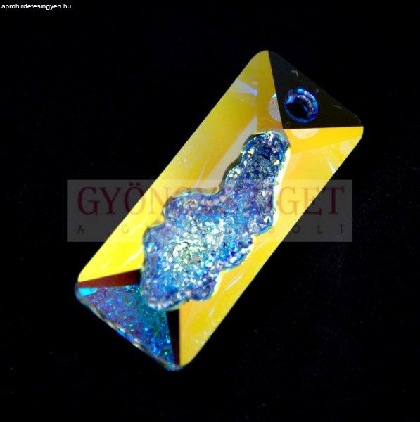 Swarovski Pendant - Growing Crystal Rectangle - Crystal AB - 36mm