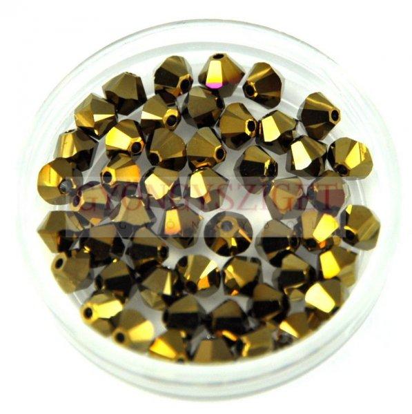 Swarovski bicone 3mm - Crystal Dorado 2x