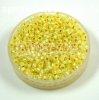 Miyuki ksagyngy - 554 - Silver Lined Opal Daffodil - mret