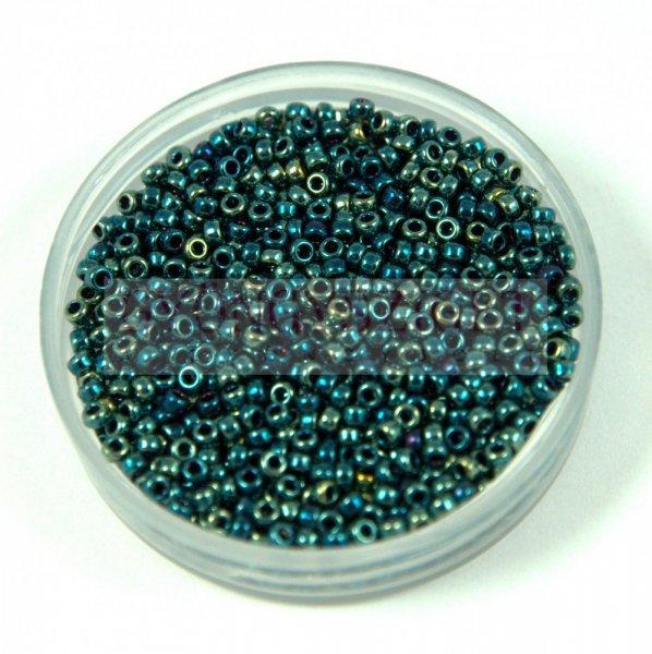 Miyuki kásagyöngy - 1965 - Metallic Blue Green Gold Iris - méret:15/0