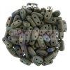 Cseh ktlyuk hasb - 2 hole bar gyngy - Matte Iris Brown -
