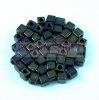 Miyuki kocka gyngy - 0458 - Metallic Brown Iris - 4mm