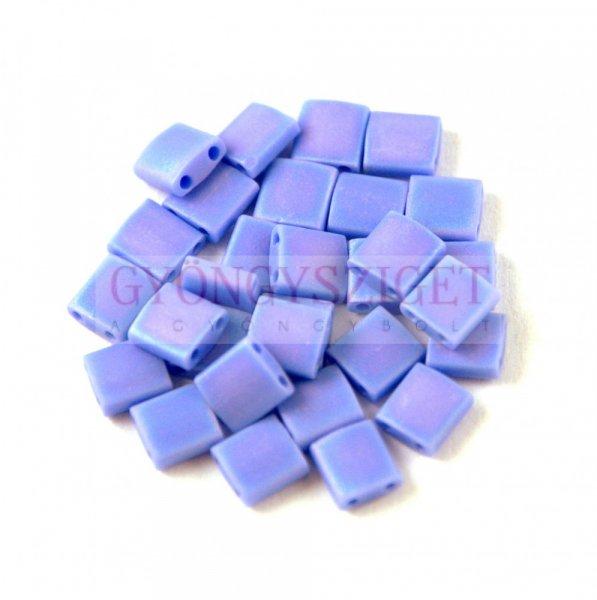 Miyuki tila gyöngy - 417lfr - Matte Opaque Periwinkle AB - 5x5mm