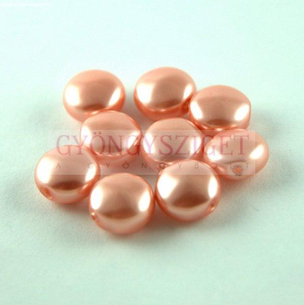 Swarovski Crystal Coin gyöngy - 5860 - 10mm - Rose Peach