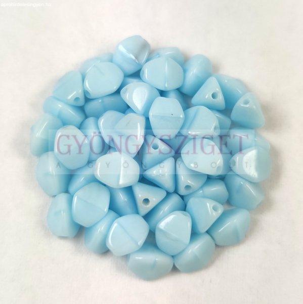 Cseh préselt Pinch gyöngy - Baby Blue - 5x3mm