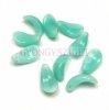 ves szirom gyngy - 7x13mm - Alabaster Mint szntmenetes