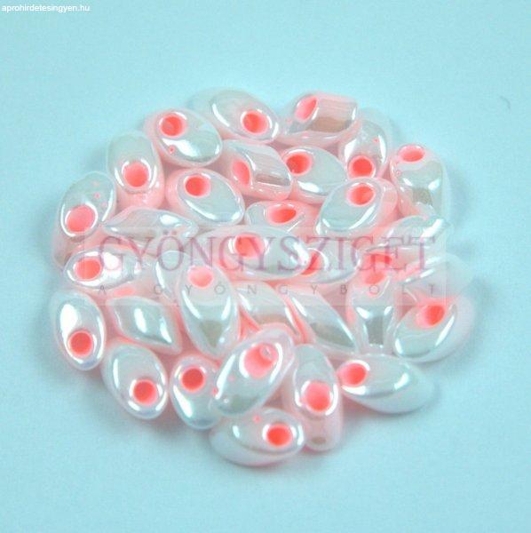 Miyuki long magatama gyöngy - 427 - Light Rose Pearl Luster