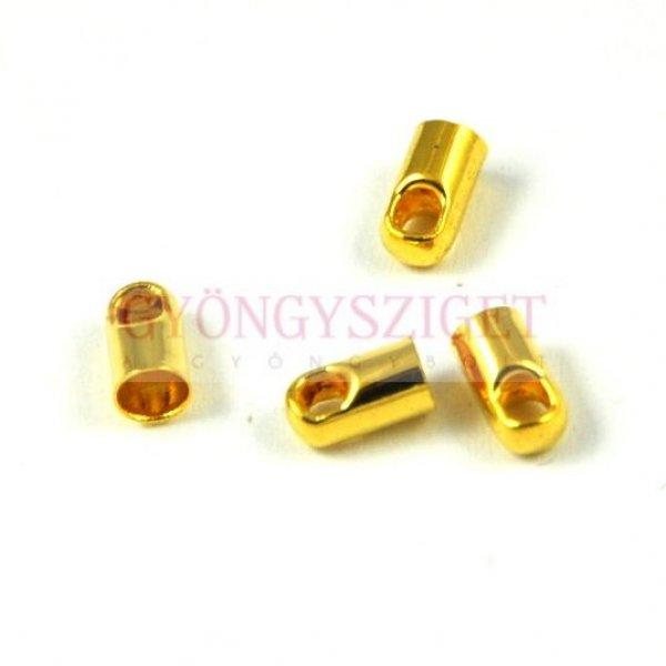 Végzáró - arany színű - 3x6mm - 355