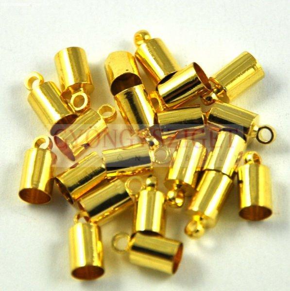 Végzáró - arany színű - 5x10mm