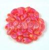 Miyuki long magatama gyngy - 140fr -Transparent Matte Rainb