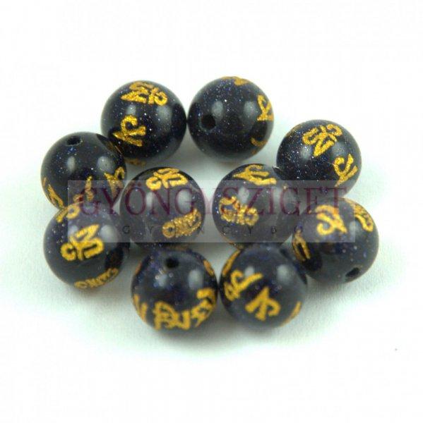 Homokkő - kék - feliratos - 8mm