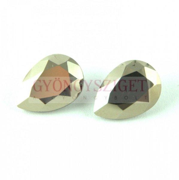 Swarovski pear- Crystal Metallic Light Gold - 14x10mm