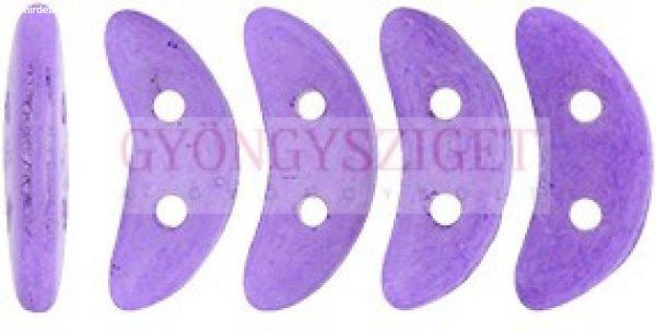 Crescent gyöngy - Kétlyukú félhold - Colortrend Opaque Bodacious - 10mm